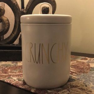 Rae Dunn loop hole canister jar NEW